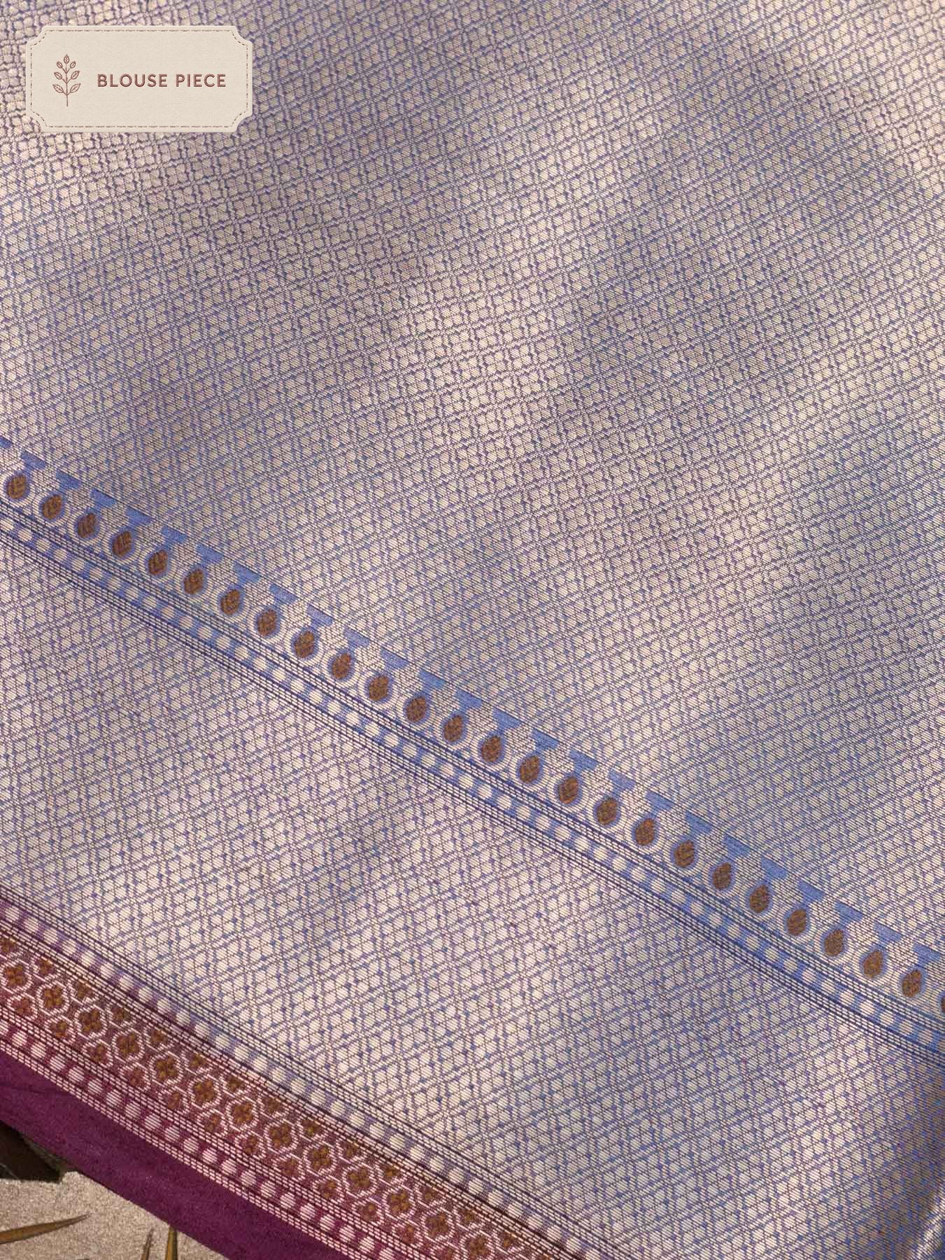 Pure Silk Banarasi Multicolor Dark Hues Dupion Saree with Zari Tilfi Meenakari & Hand Rangkaat - close-up - ZARISPIRE