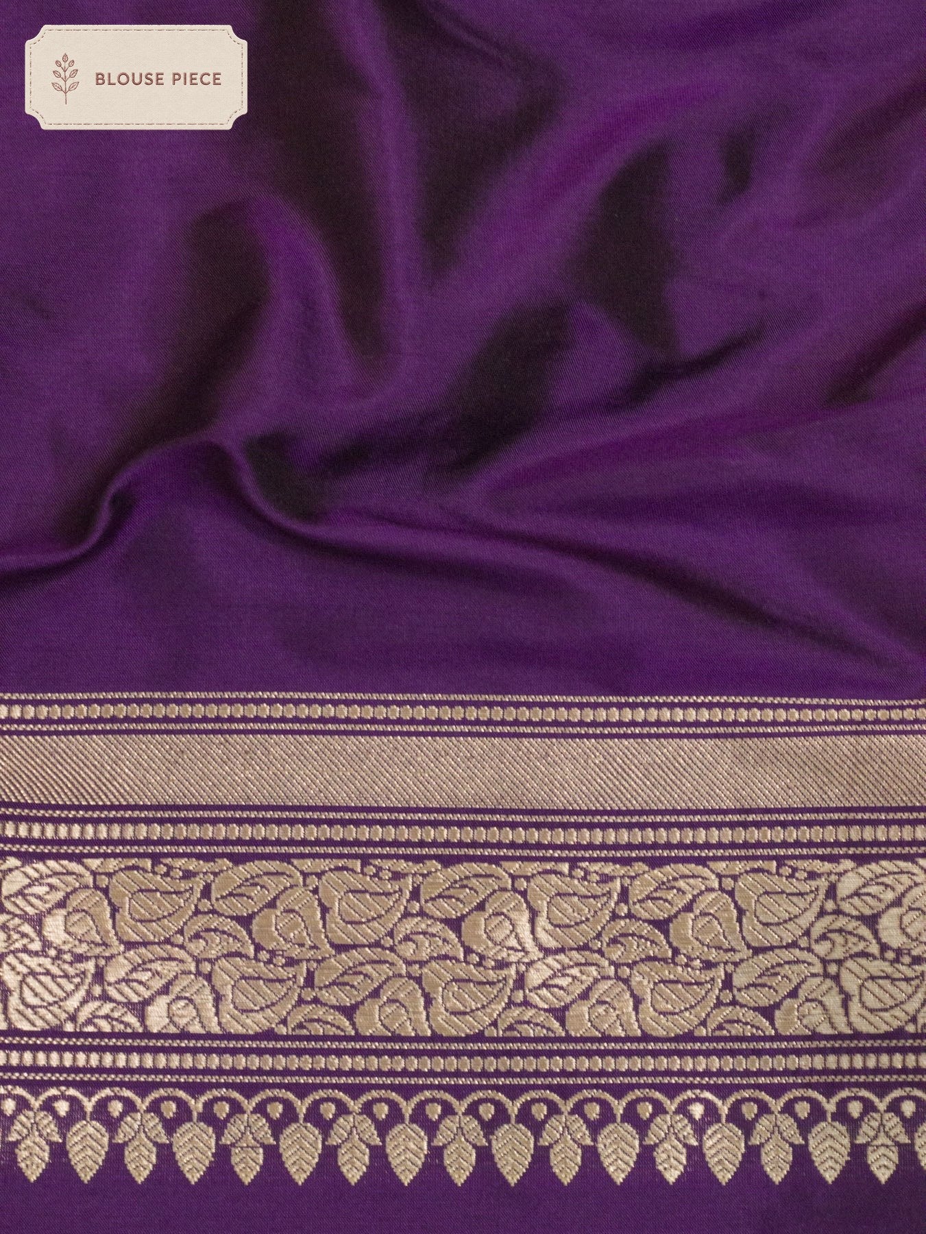Pure Katan Silk Magenta Purple Banarasi Exquisitely woven with intricate Kadhwa Gold and Silver Zari Butis - ZARISPIRE