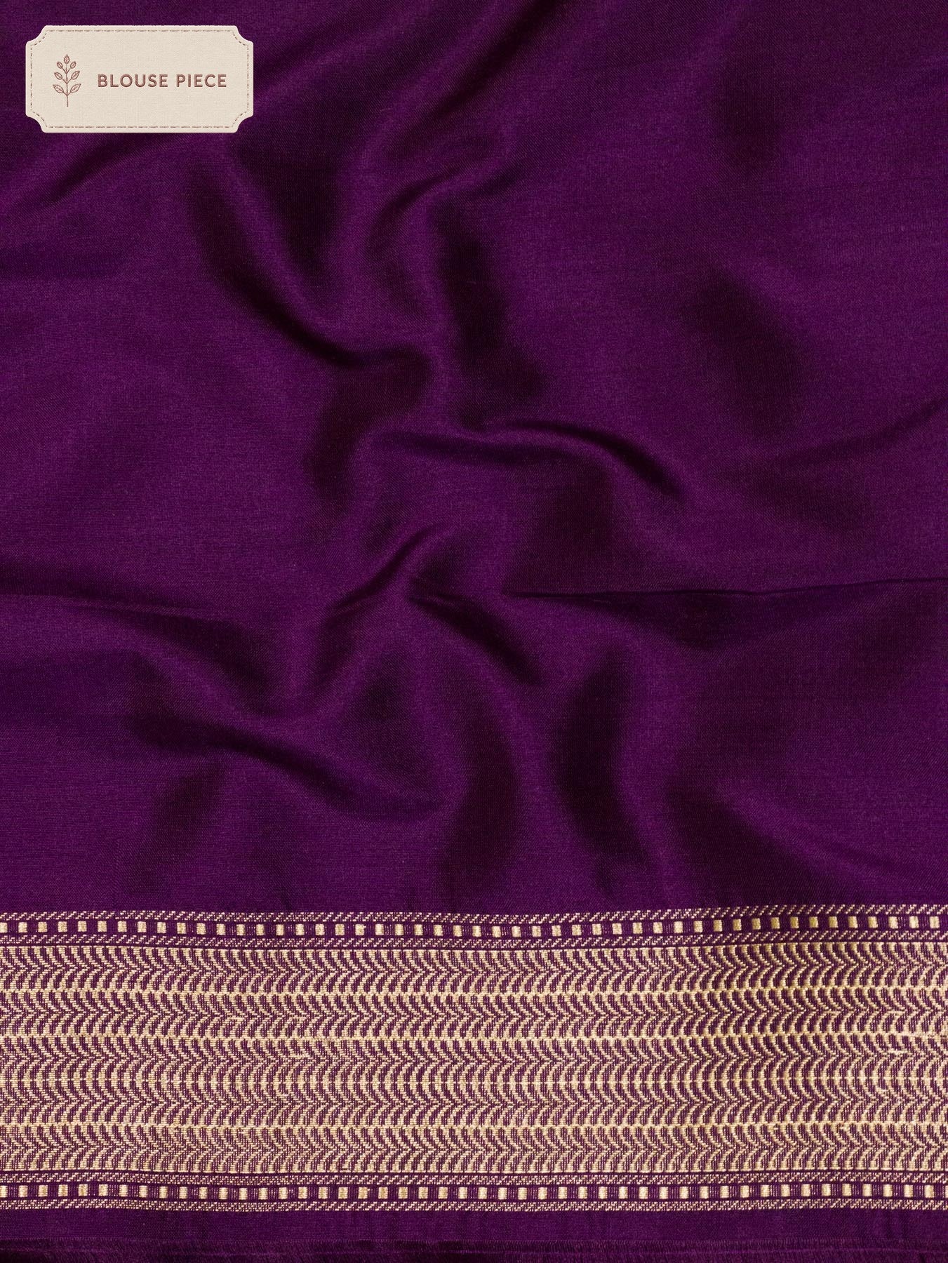 Pure Katan Silk Magenta Purple Banarasi Exquisitely woven with intricate Kadhwa Gold and Silver Zari Floral - ZARISPIRE