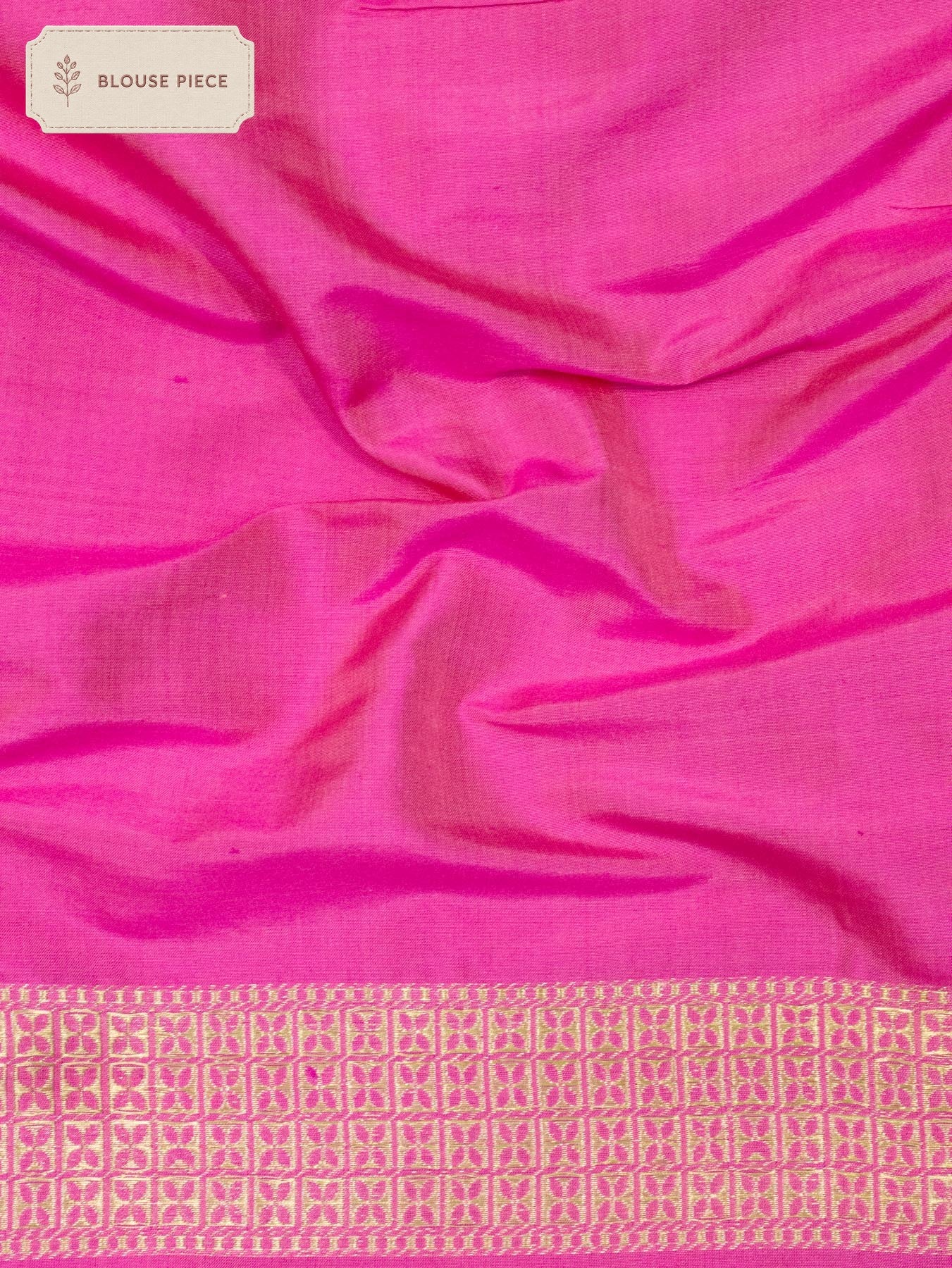 Pure Katan Silk Pink Banarasi Exquisitely woven with intricate Kadhwa Gold and Silver Zari Floral Butis, a - ZARISPIRE
