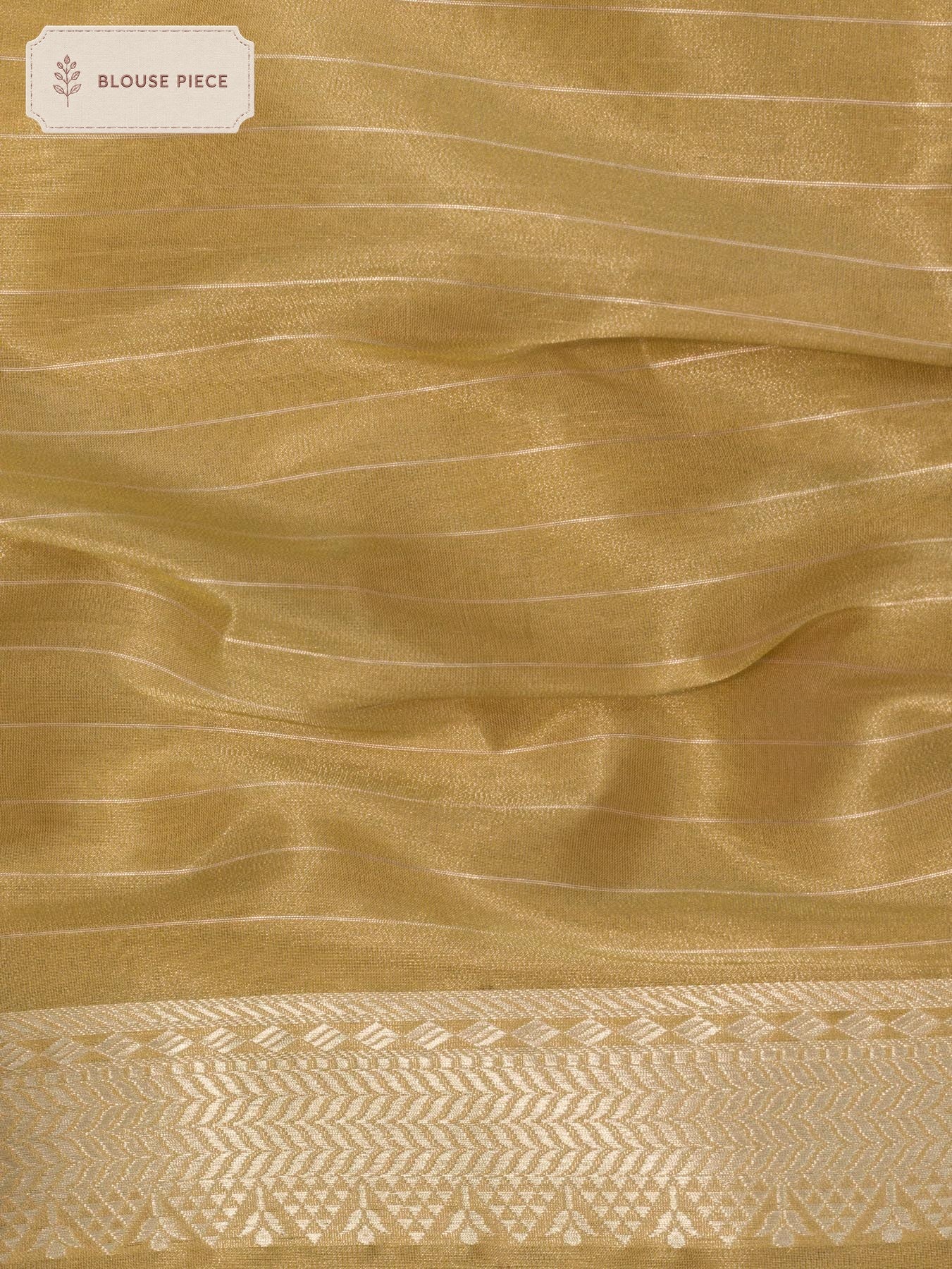 Pure Satin Silk Silver Banarasi Gold Tissue Handloom Saree with Kadhwa Tilfi Meenakari Gold & Zari Pichwai Buti - ZARISPIRE