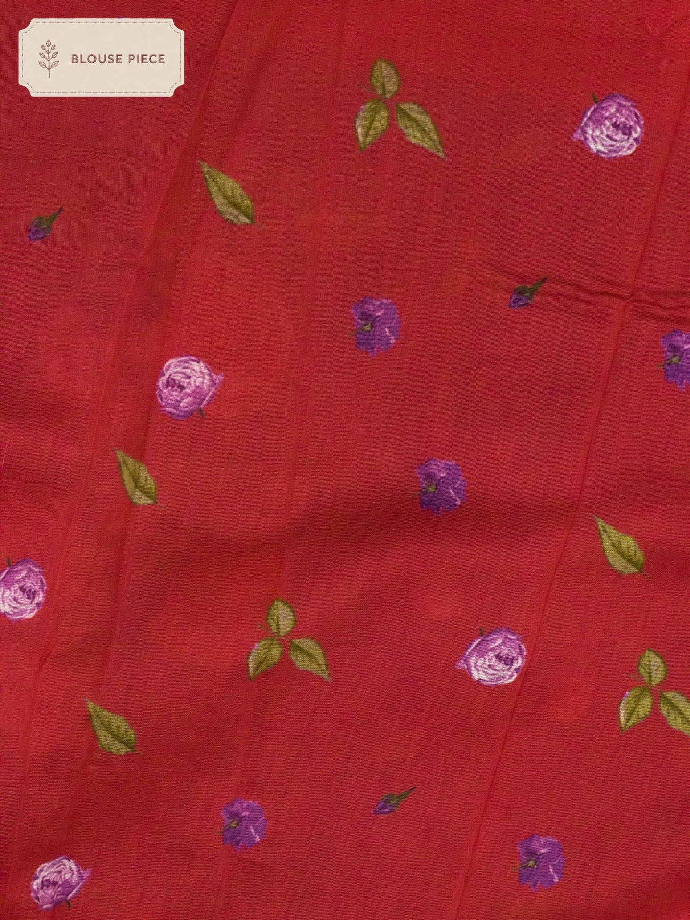 Pure Organza Purple Multicolor Kora Silk Saree Printed With Embroidered Pallu & Border - close-up - ZARISPIRE